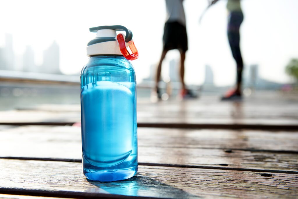 Bottle can be using anywhere in the park.