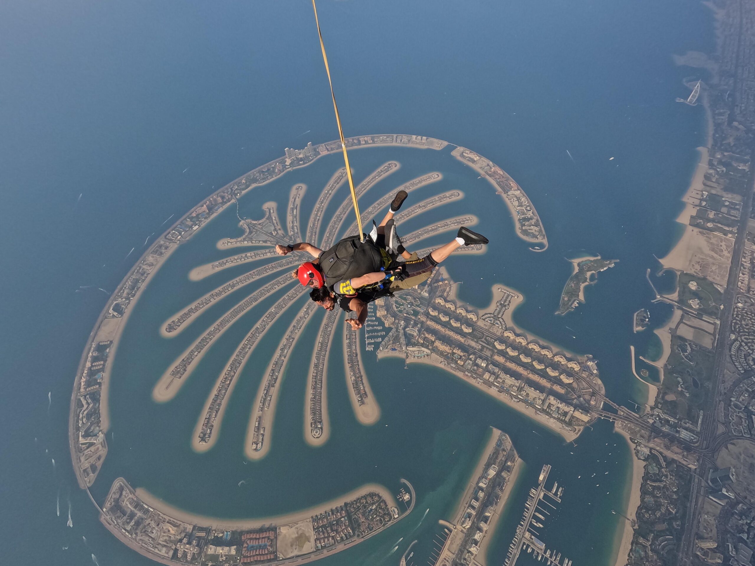 Top view of Palm Jumera