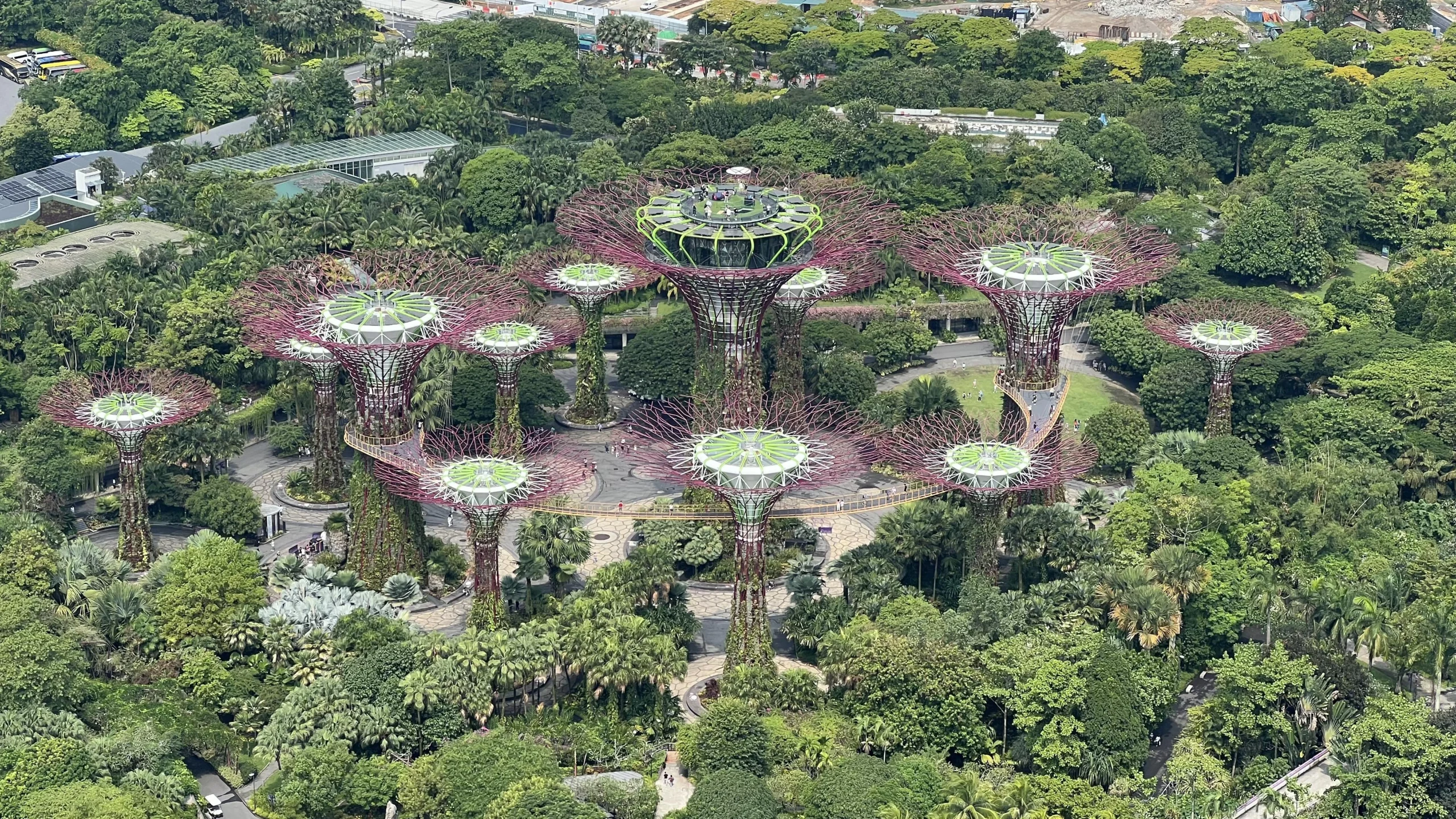 Singapore Malaysia travel hotspot Gardens by the Bay Supertrees at Marina Bay