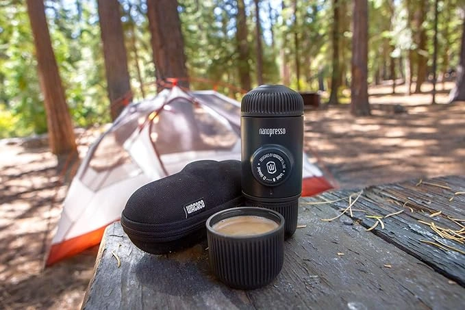 Wacaco Nanopresso portable espresso maker for travel