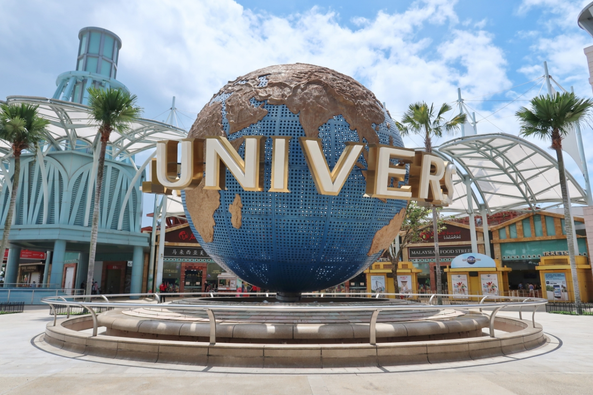 Singapore Malaysia travel destination Universal Studios Sentosa Island theme park rides